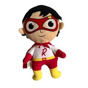 Ryan's World Kids Plush 18” Pillow Buddy Red Titan Super Hero Plush Stuffed Toy
